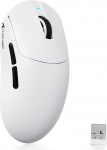 ATTACK SHARK X8 SE traadita m&auml;nguhiir, 55g &uuml;likerge, PAW3311 sensor, BK52820 kiip, 25,000 DPI, BT/2.4G/USB-C, 80M kl&otilde;psu, 500mAh aku, draiver PC/Mac valge