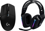 Logitech G 305 Lightspeed juhtmevaba m&auml;nguhiir + Logitech G733 Lightspeed juhtmevaba m&auml;nguhiire koos peapaelaga