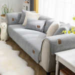 vctops Sherpa Fleece diivanikate Super Soft Warm Plush Couch Cover Luxury Fluffy Non-Slip Diivan Slipcover m&ouml;&ouml;bli kaitsekate (Hall, 28x28")