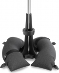 BASER Heavy Duty Parasol Stand 50 kg - Tugev vihmavarju statiiv ja alus t&auml;idetav, p&auml;ikesevarju hoidja 38-58 mm pulga jaoks, p&auml;ikesevarju alus (must)