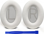 SoloWIT Lambskin asendusk&otilde;rvapadjad Bose QuietComfort 35 (QC35) & Quiet Comfort 35 II (QC35 ii) k&otilde;rvaklappidele, m&uuml;raeristavad vahtk k&otilde;rvapadjad ekstra paksusega