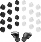 12 paari asendusk&otilde;rvaklappe Galaxy Buds Pro jaoks, libisemisvastased silikoonist k&otilde;rvaklapid suurep&auml;rase m&uuml;raisolatsiooni ja mugavusega asendusk&otilde;rvaklapid 2 v&auml;rvi (must ja valge), 3 suurust (S/M/L)
