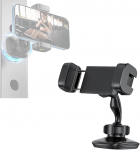 Magnetiline telefonihoidja j&otilde;usaalile, kaasaskantav 360&deg; reguleeritav N55 Dual Magnet Phone Holder Gym Golf Accessories naistele / meestele 4-7-tollise nutitelefoniga