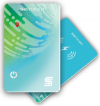SEINXON Elite Wallet Tracker Qi Wireless Charging IP68 Thin Item Finder Rahakott Pagas t&ouml;&ouml;tab koos Apple Find My App & Network (ainult iOS) Roheline