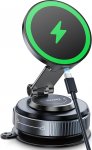 Beeasy MagSafe Car Mount 15 W mobiiltelefoni hoidja auto laadimisfunktsiooniga, Magsafe Charger Car Magnet Wireless Car Charger koos vaakumiga iminapaga iPhone 17 16 15 14 14 13 12 Pro Max jaoks