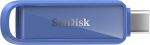 SANDISK telefonikettad USB Type-C 256 GB (m&auml;lupulk nutitelefonidele, tahvelarvutitele ja arvutitele, 150 MB/s lugemine, v&otilde;tmehoidja reisimiseks, 1 aasta RescuePRO Deluxe tarkvara) - meresinine