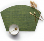 AMDXD 2 taldriku komplekt Pesemisv&otilde;imeline kaasaegne sektor 70% vin&uuml;&uuml;l 30% pol&uuml;ester Laua taldrikud Boho sektor Plain kuumakindel lauaalused Dekoratiivsed rohelised k&ouml;&ouml;gi kodu restoran 45 x 30 cm