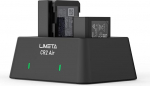 LIMETA Sony kaamera kiirlaadija NP-FZ100, NP-FW50, NP-BX1 - USB Type-C laadimine, &uuml;hildub Sony akudega Cyber-Shot DSC-RX100, DSC-RX100 II, DSC-RX100M II, DSC-RX100 III...