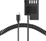 Raeisusp Type C vedru kaabel DMW BLF19 Dummy aku DMW-DCC12 DC Coupler Panasonic Lumix DMC-GH3K GH4K GH5 GH5S G9 kaamerale