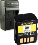 PATONA 3-in-1 Charger + Battery BN-VF707U VF-707 Compatible with JVC GZ-MC100 GZ-MC200 GZ-MC500 GZ-MG20 GZ-MG505 GR-D239 GR-D240 GR-D250 GR-D270