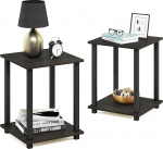 Furinno 12127EX/BK Simplistic l&otilde;pplaud, espresso/must, 2 tk, komplektis