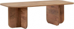 Stiilne Atlantic Pine kohvilaud, 120 x 60 x 41 cm, 100% melamiiniga kaetud puitlaastplaat, 18 mm paks, sobib ideaalselt moodsasse elutuppa ja tuppa.