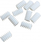 Auk 1,0 mm 0,95 mm 0,3 m Plastist ussiratas 6,3 mm x 4,24 mm Valge ussiratas (augu l&auml;bim&otilde;&otilde;t: 0,95 mm)