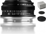 TTArtisan APS-C 25mm F2 metallist korpus, mis &uuml;hildub Nikon Z Mountiga - must