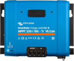 Victron Energy SmartSolar MPPT TR VE.Can 250 V 100 Amp 12/24/36/48 Volt Solar Charge Controller (Bluetooth)