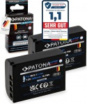 PATONA 2 x Platinum BLX-1 aku 2600 mAh / 18,7 Wh / 7,2 V USB-C sisend &Uuml;hildub Olympus OM-1 OM-3 OM1 OM3 asendusakuga mudelitele BLX1 BL-X1 BL X1 BLX 1