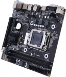 H81 Gaming emaplaat, LGA 1150 Micro ATX PC emaplaat, 2x8GB DDR3 m&auml;lu M.2 NVME, NGFF SATA 3.0 6GB/S PCI E