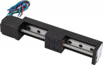 Mini Linear Rail Guides Slide Actuator, Linear Winner Stage Actuator koos Nema 11 samm-mootoriga, 100 mm efektiivne s&otilde;idupikkus CNC ruuteri, lihvimismasina X, Y, Z telje jaoks