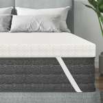 Madratsi pealisplaat 140 x 200 cm H2 & H3 k&otilde;va madratsi pealisplaat 9 cm k&otilde;rgus, madratsi pealisplaat Box Spring voodile, matkaauto ja diivanvoodile, pestav