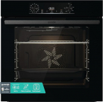Gorenje OptiBake BOS6737 E02B Built-in Oven / 77 L / AquaClean / Hot Air / ExtraSteam / AirFry / PerfectGrill / Pizza Mode 300 &deg;C / Black
