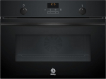 Balay - 3CB5159N3 45cm Aqualisis Control Comfort Flex Rails Black Glass Compact Oven