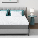 Cloud&Eacute;toile madratsipealne 90 x 200 cm H2/H4 Visco Foam - 2-in-1 madratsipealne m&auml;luvaht 7,5 cm k&otilde;rge madrats Box Spring voodile, madratsipealne 90 x 200 cm Gel Foam CertiPUR-EU Oeko-Tex