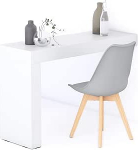 MOBILI FIVER, Evolution s&ouml;&ouml;gilaud 120 x 40 cm tuhkvalge &uuml;he jalaga Made in Italy