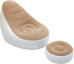 T&auml;ispuhutav diivan, t&auml;ispuhutav tool, t&auml;ispuhutav diivan, jalgpadi ja joogihoidja, kaasaskantav diivan, t&auml;ispuhutav lamamistool mugava flokeeritud pinnaga, A