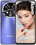 OUKITEL C37 Android 13 nutitelefon - lilla