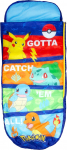 Character World Pokemon ReadyBed Children's Inflatable Air Bed and Sleeping Bag with Pump | Travel Mattress for Overnight Stays and Camping or Home