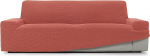 SOFASKINS&reg; Super Elastic Cover, Sofa Cover 3 Seater, Breathable, Comfortable and Durable, Sofa Cover, Easy to Install, Dimensions (180-230 cm), Coral