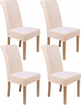 Colorxy Spandex kangast Stretch s&ouml;&ouml;gitool Slipcovers Home Decor Set of 4
