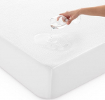 Todocama 3005 Reguleeritav froteer&auml;tikuga veekindel ja hingav madratsikaitse (k&otilde;ik suurused saadaval) (voodi 160 x 190/200 cm) Valge