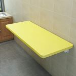 Wandmontierter Klapptisch mit Halterungen, klappbarer Computer-Esstisch, Wei&szlig;, Verschiedene Gr&ouml;&szlig;en