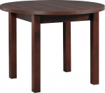 &Uuml;mmargune s&ouml;&ouml;gilaud, kokkupandav laud kahe lisaseadmega (2 x 40 cm), laud 4-8 inimesele, valmistatud ELis, "Poli 4" (100/180 x 100 x 76)