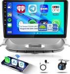 2G & 64G 9-tolline Android autoraadio Peugeot 206 2004-2008/Citroen C2 2006-2013 juhtmevaba Carplay Android autole, puuteekraaniga Bluetooth HiFi/RDS/FM raadio + WiFi Navi/AHD tagurduskaamera/CANBUS