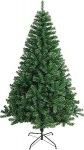 SOLAGUA NAVIDAD kunstlik j&otilde;ulupuu ekstra t&auml;idetud lamelllehtedega, 150-300 cm kuusk metalltoega (roheline, 150 cm 380Tips)