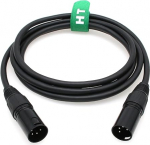 HangTon XLR 4-pin toitekaabel Godox VL150 VL200 VL300 videovalgustile ja kontrollerile XLR mees-mees 2M