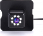 【8 LED &ouml;&ouml;n&auml;gemine】K&otilde;rge kvaliteediga tagantvaate kaamera koos reserveeritud auguga, veekindel laia nurga asendamine Mecerdes Benz ML320 ML300 ML350 GL350 GL450 R300 R350 jaoks
