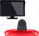 HD &ouml;ise n&auml;gemise tagurduskaamera 3. piduritulede piduritulede tagurduss&uuml;steem + 4,3-tolline LCD TFT monitor Fiat Ducato 244 bussikastile / Peugeot Boxer / Citroen Jumper 2002-2006 relee 2002-2006
