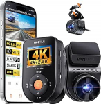 VANTRUE S1 Pro Max 4K + 2.5K STARVIS 2 Dash Cam auto eesmine tagumine 5G WLAN PlatePix AI Dash Cam GPS 360&deg; HDR puhver parkimise j&auml;lgimise autokaamera, LTE valikuline, h&auml;&auml;lk&auml;sklus, privaatsus Remodi, 1TB Max