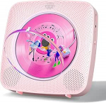 Gueray kaasaskantav CD-m&auml;ngija: Raadio CD-m&auml;ngijad Laste CD-m&auml;ngija Discman 1800 mAh aku k&otilde;lariga Eemaldatav tolmukate Kaugjuhtimispult FM-raadio USB AUX-funktsioon roosa