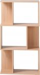 PIAOLING B&uuml;cherregale Creative Bookcase Living Room Geometric Shelf Wooden Shelf