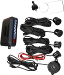 Baceyong Summer Auto R&uuml;ckfahrradar Sound Alarm Anzeige Sonde System Parksensor Kit, Schwarz