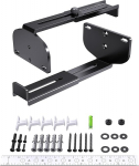 Soundbar Wall Mount Universaalne k&otilde;larihoidik [MAX 16 kg] Reguleeritav s&uuml;gavus (9,9 cm - 16,9 cm) Samsung, Bose, Vizio, LG, Sony, JBL, Sonos ja paljude teiste tootjate Soundbari hoidikutele.