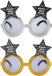 Pakett 2 Happy New Year Glasses 2025, uusaasta dekoratsioonid 2025, aastavahetuse peotarbed 2025, Happy New Years Novelty Party Glasses for NYE Party Supplies