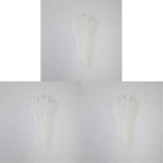 Schneider Electric Thorsman pakend 100 pol&uuml;amiidist kaablisideme 200 x 3,6 mm sileda &uuml;mardatud servaga iselukustuv l&auml;bipaistev Ref IMT46413 (3 tk)