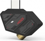 Hidizs SD2 kaasaskantav k&otilde;rvaklappide v&otilde;imendi C-t&uuml;&uuml;pi 3,5 mm adapteri dongle DAC Hi-Res Audio dekooder k&otilde;rge helikvaliteediga Must