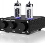 Nobsound Mini HiFi torude eelv&otilde;imendi: Stereo Audio Preamp Class A koos Bass ja Treble Control koduse v&otilde;imendi, aktiivne k&otilde;lar, Desktop Audio Systems (TUBE-T4C)