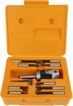 Fr&auml;smaschine Bowing Head Set Hochwertiges langlebiges Bohrungswerkzeugkit mit 9pcs langweiligen Balken f&uuml;r CNC -Fr&auml;stemaschinenzubeh&ouml;r MT2 M10 F1 12 50 mm